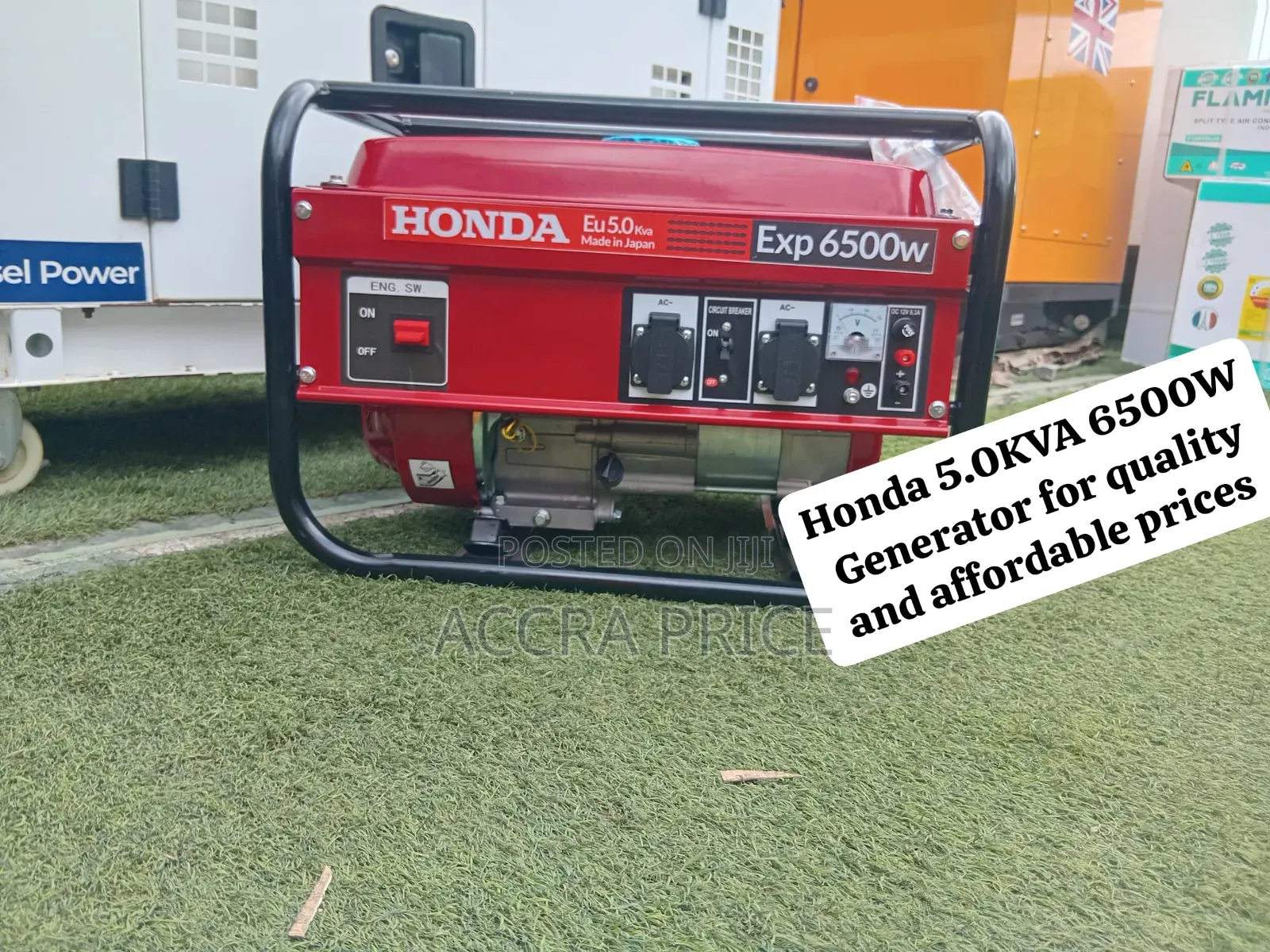 Premium Honda 6500W Generator – Powerful and Budget-Friendly