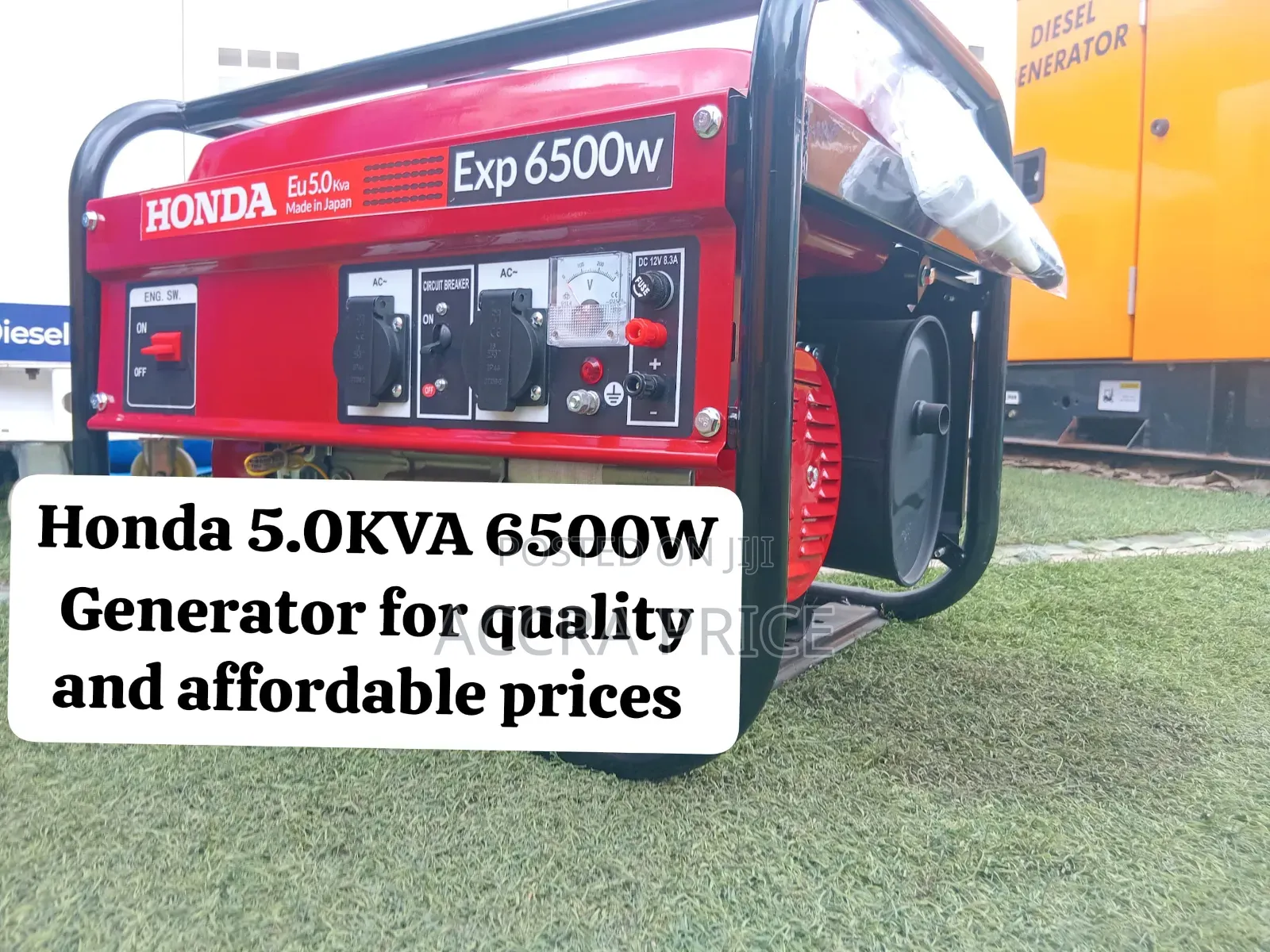Honda 6500W Petrol Genset – Reliable Performance at a Fair Price
