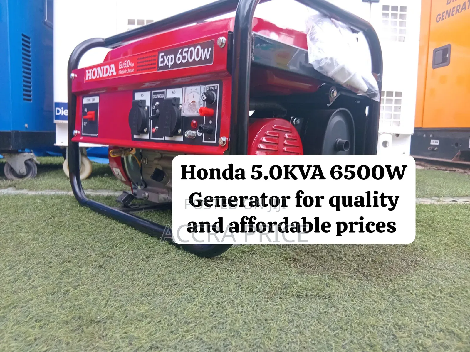 Honda 5.0KVA Generator – Powerful Backup Electricity Made Affordable