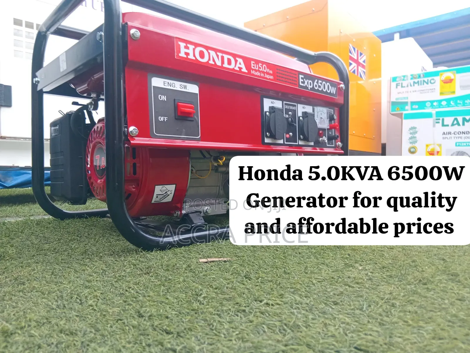Honda 6500W Generator – Affordable, Practical and Dependable