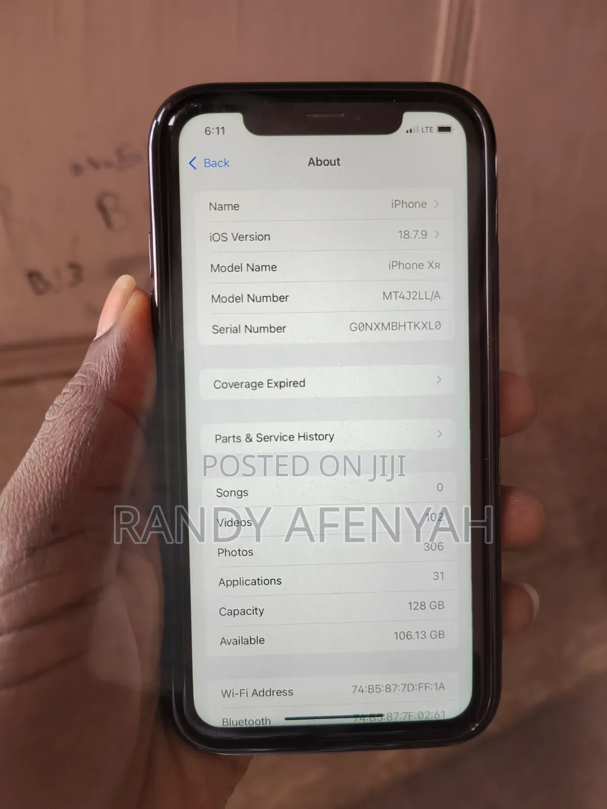Apple iPhone XR 128 GB Blue