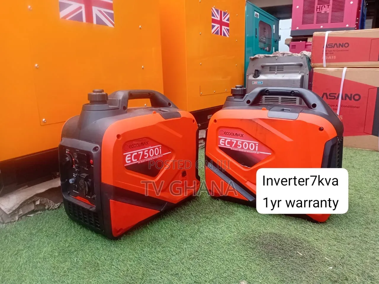 Ecoolmax 7KVA Generator for Home, Shops and Offices7kva