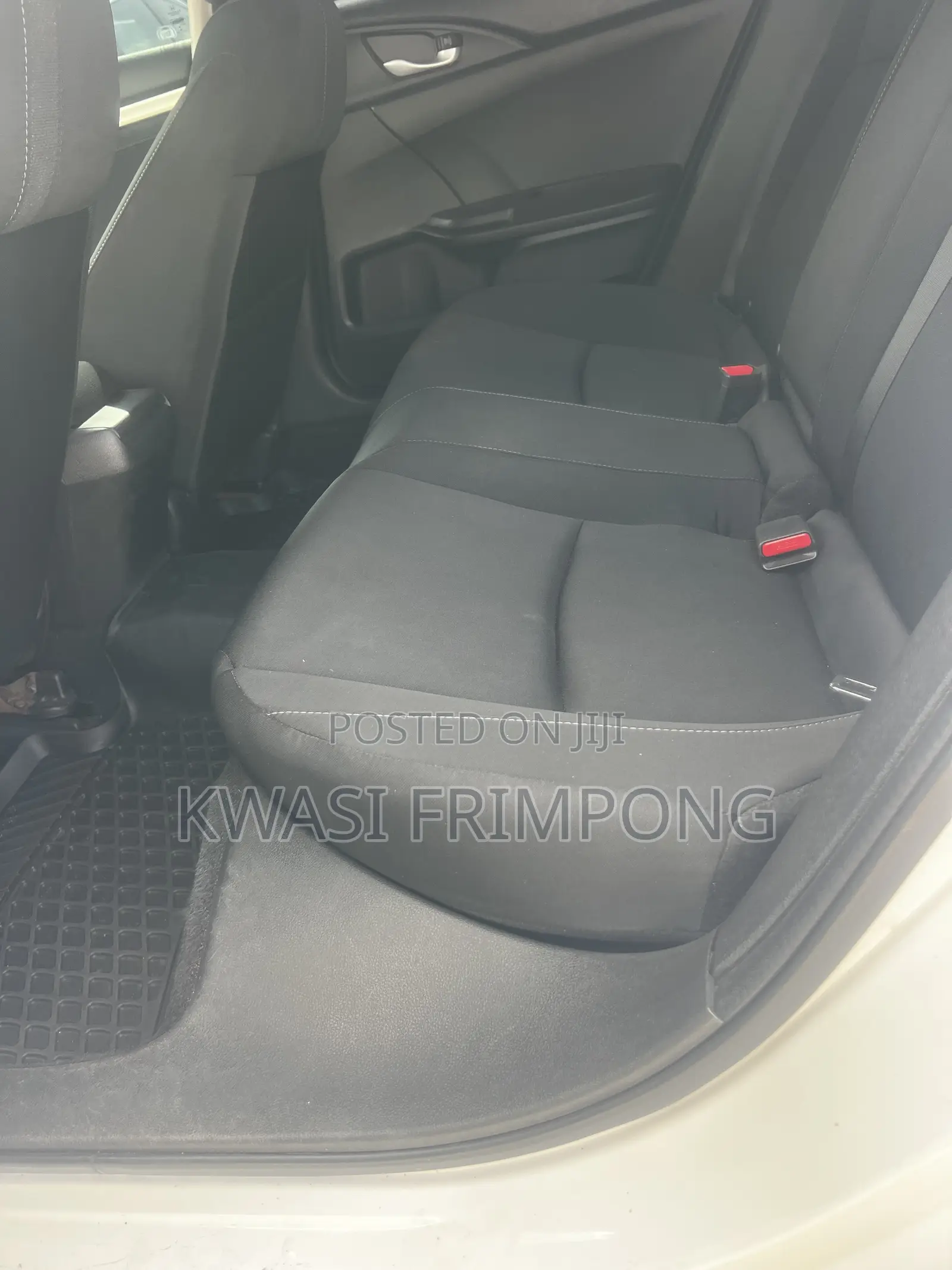Honda Civic EX 4dr Sedan (2.0L 4cyl) 2017 White