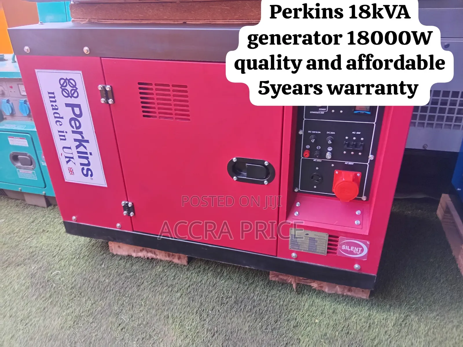Perkins 18kVA 18000W Diesel Generator Quality Power Affordable Price