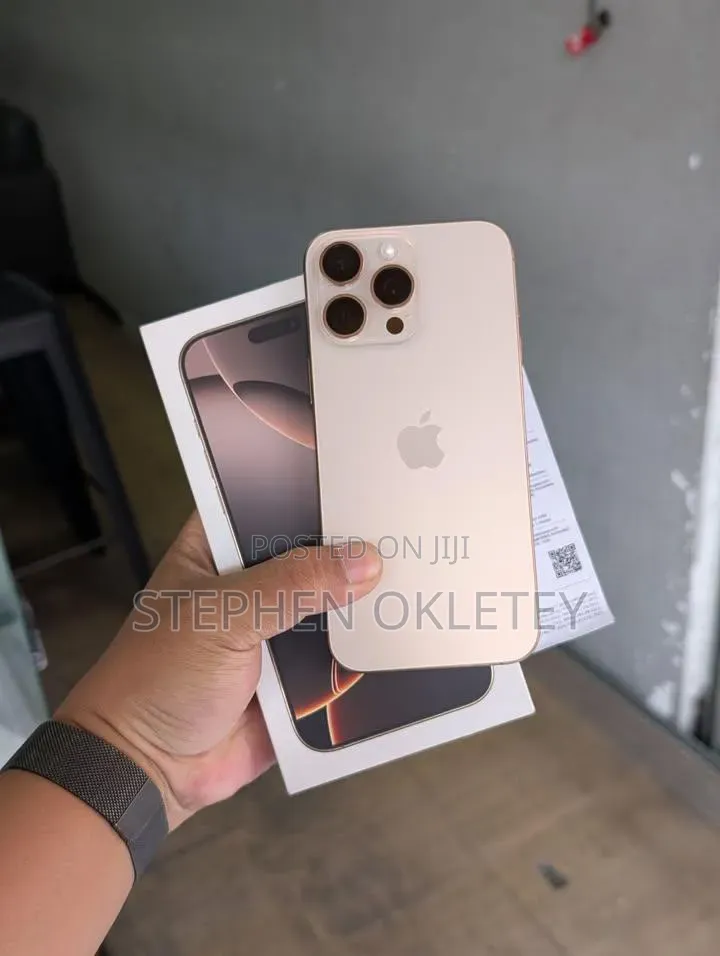 New Apple iPhone 16 Pro Max 256 GB Gold