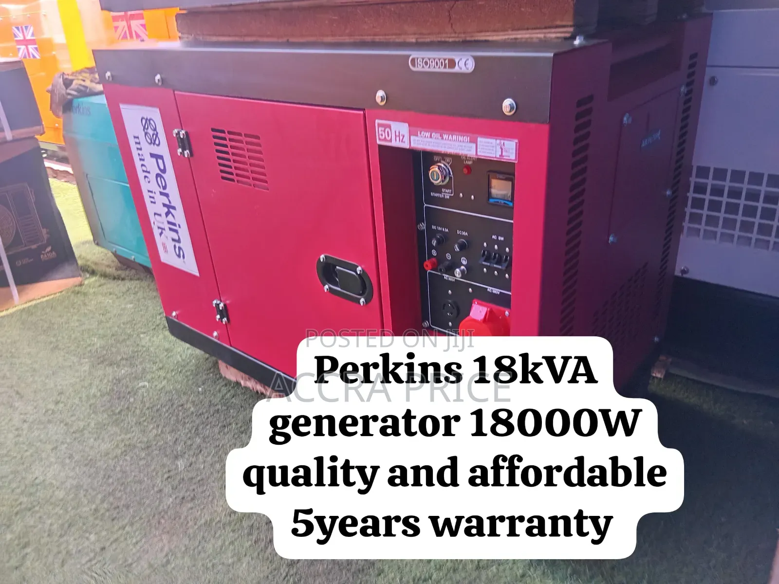 Perkins 18kVA HeavyDuty Generator Reliable Performance and Great Value