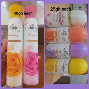 Enchanteur Deluxe Romantic/Alluring Roll on and Deodorant Spray.
