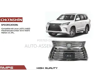 Lexus Lx570 Front Grill 2016,2018,2019,2020,2021