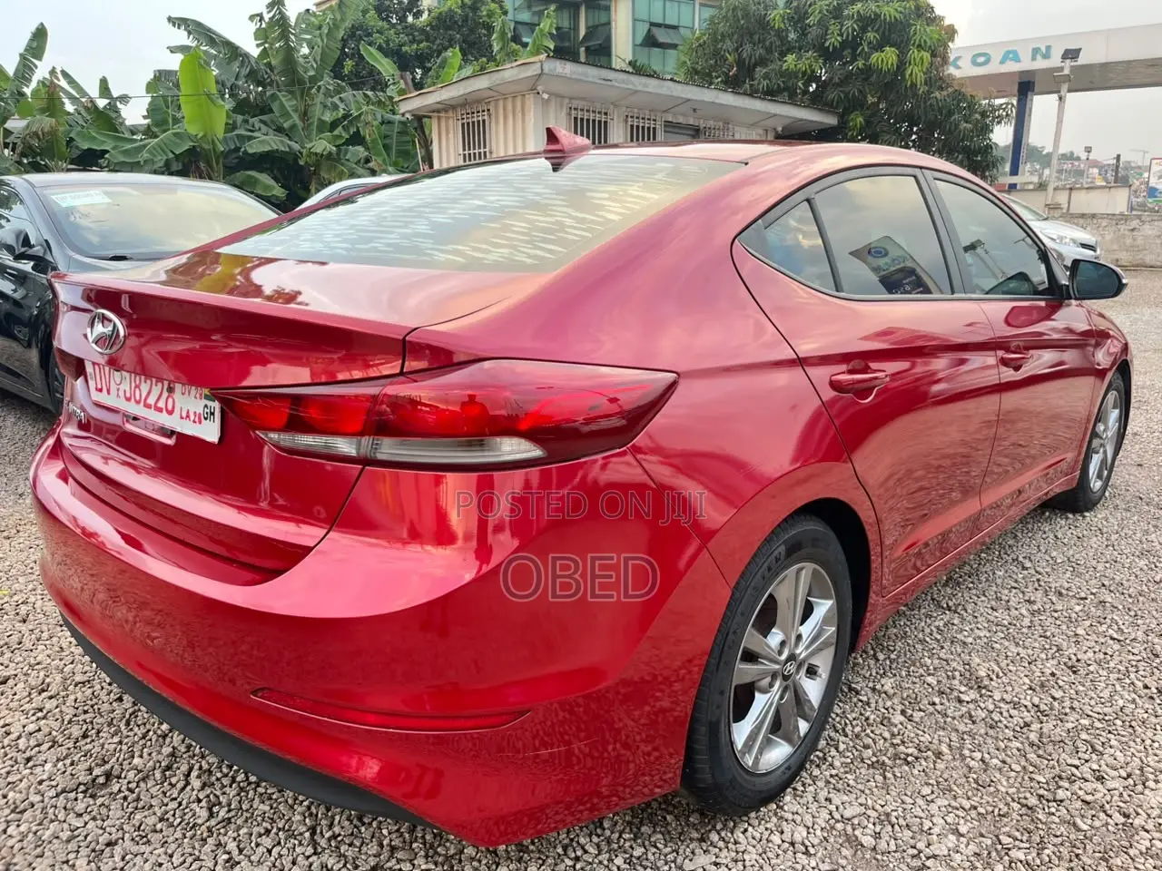 Hyundai Elantra 2017 Red