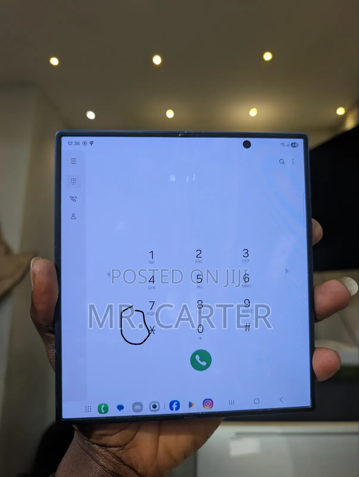 Samsung Galaxy Z Fold7 256 GB Blue