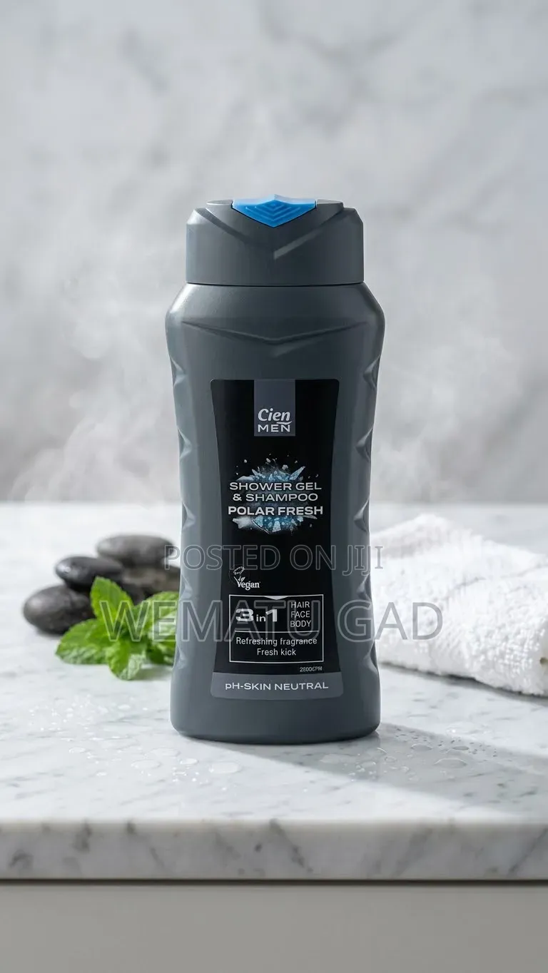 Cien Men Shower Gel and Shampoo