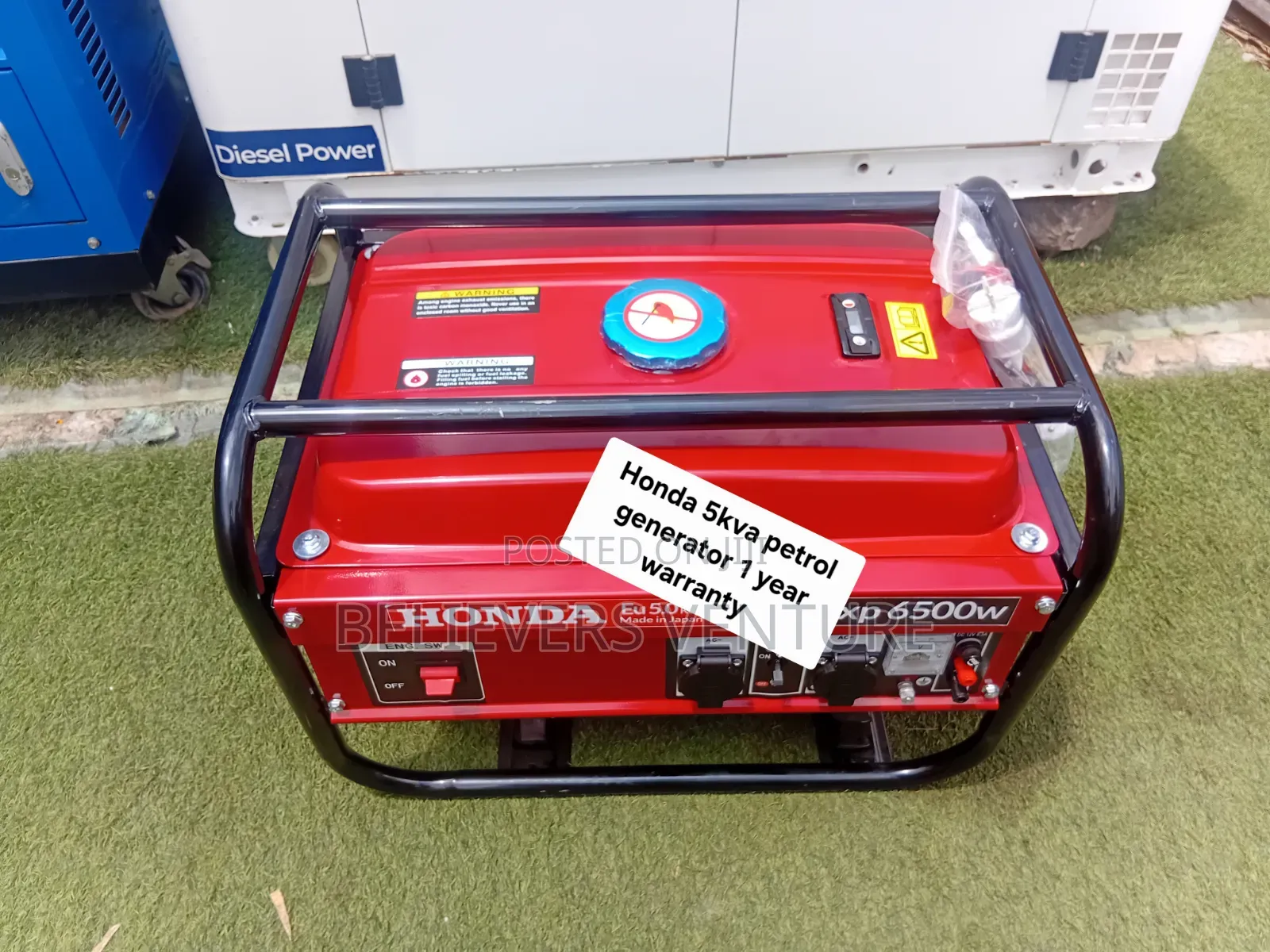 Honda 5kVA Generator – Strong Petrol Power for Home and Business