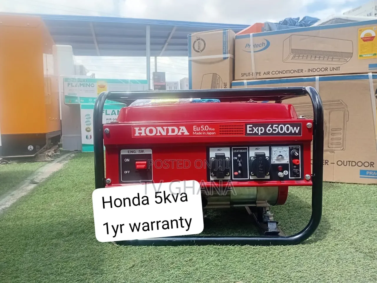 Honda 5.0KVA Petrol Genset – Your Reliable Backup Power Solution5kva