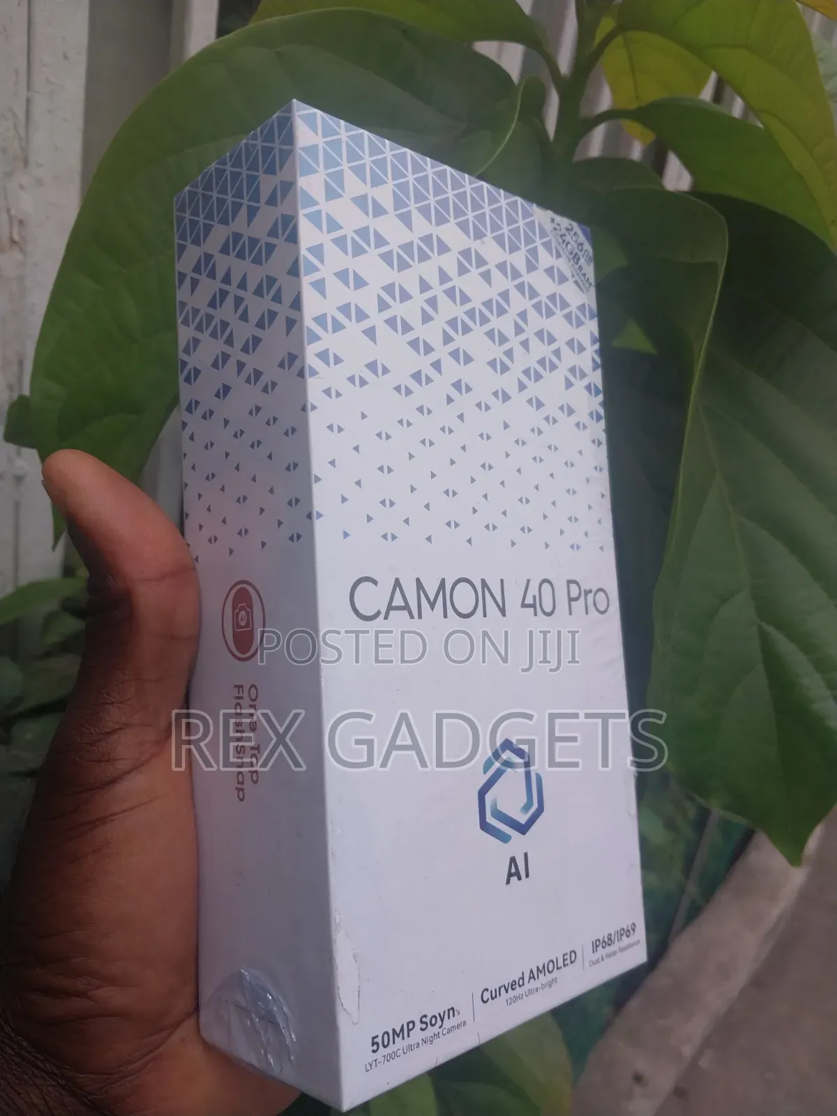 New Tecno Camon 50 Pro 256 GB Gray