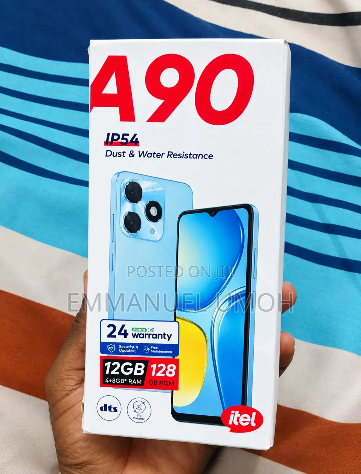Itel A90 128 GB Blue