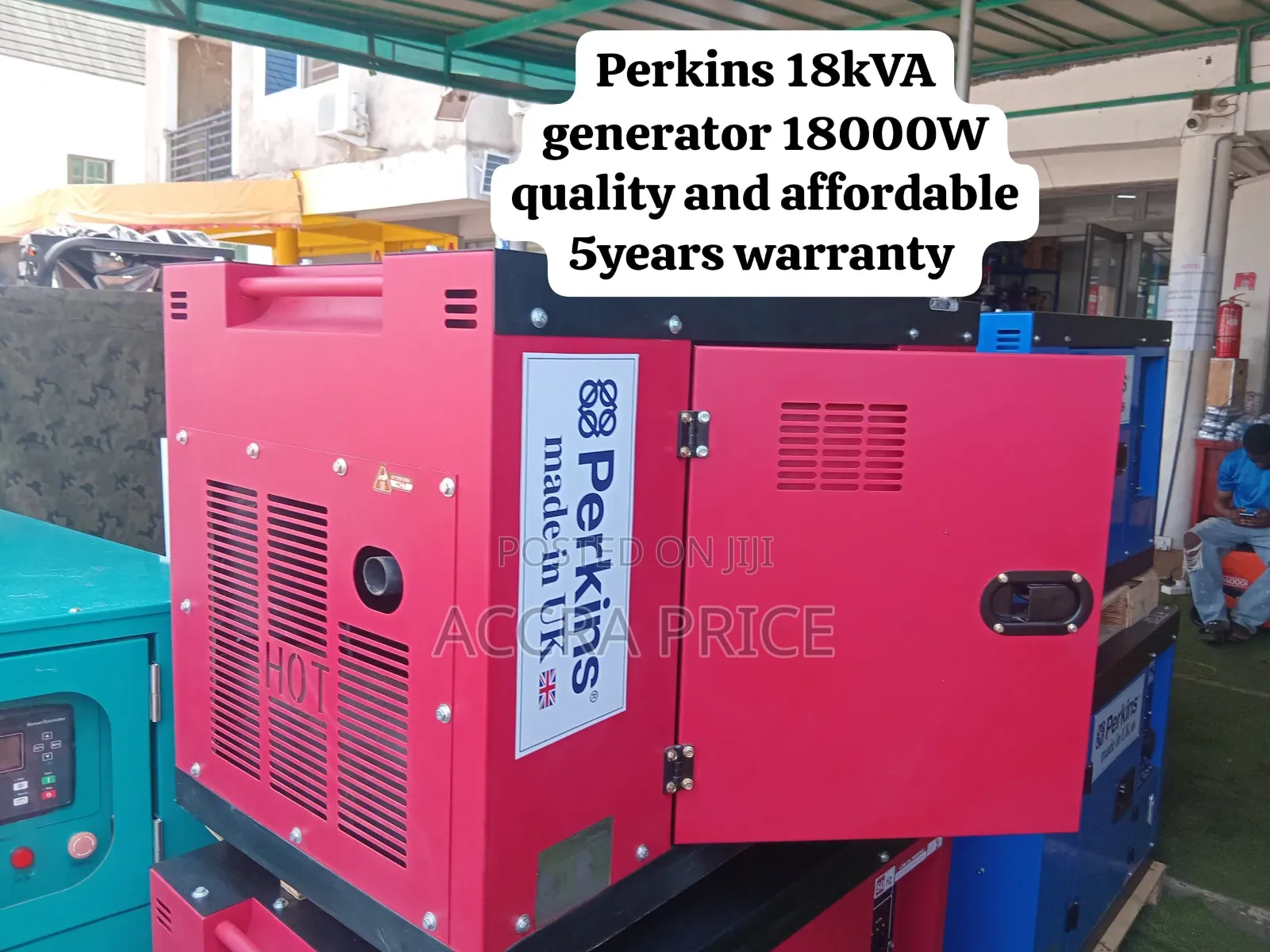 Perkins 18kVA Generator – Massive Performance and Dependable Power