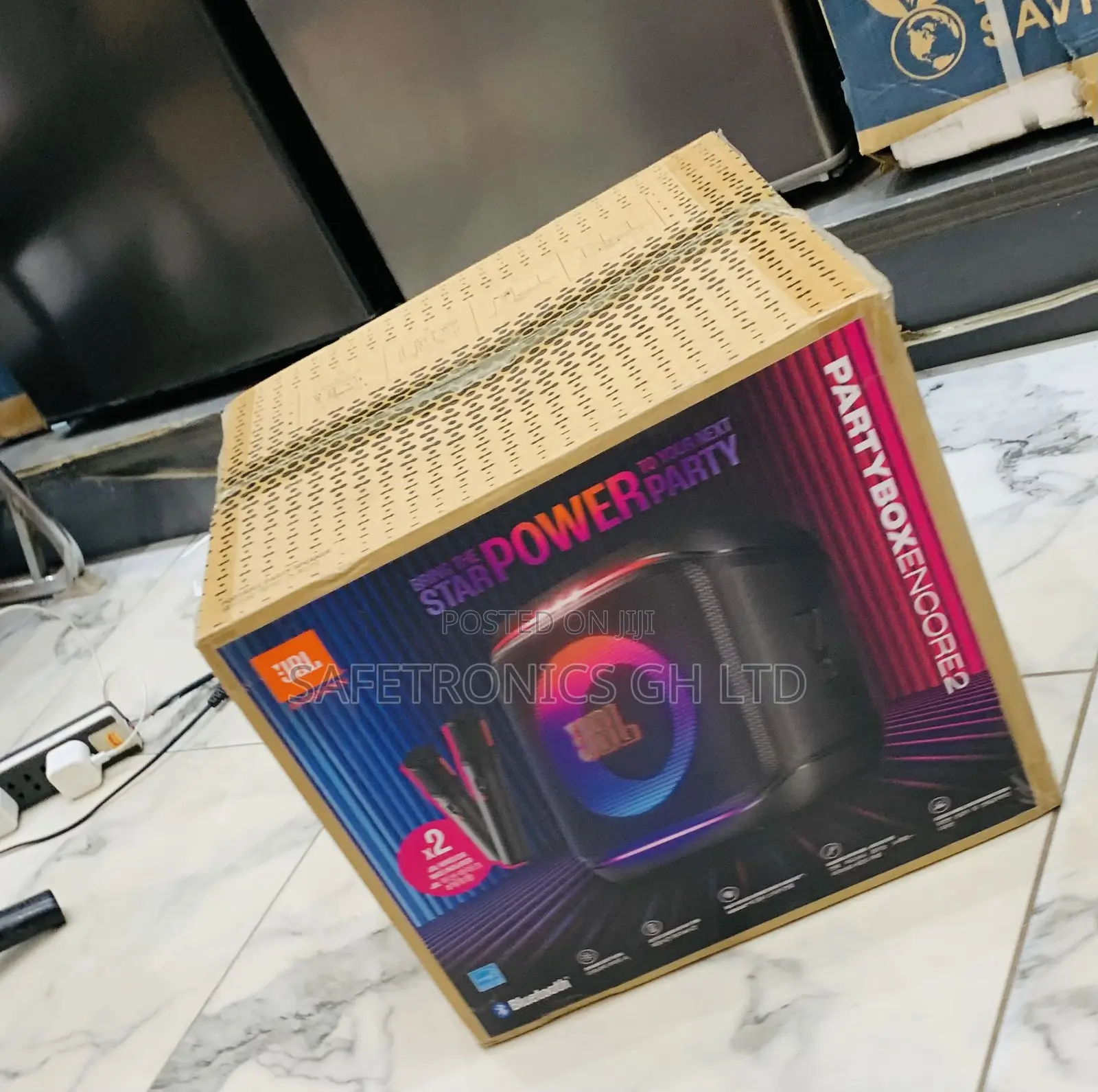 Bring Your Music to Life With JBL Encore Partybox 2 Mic Speaker