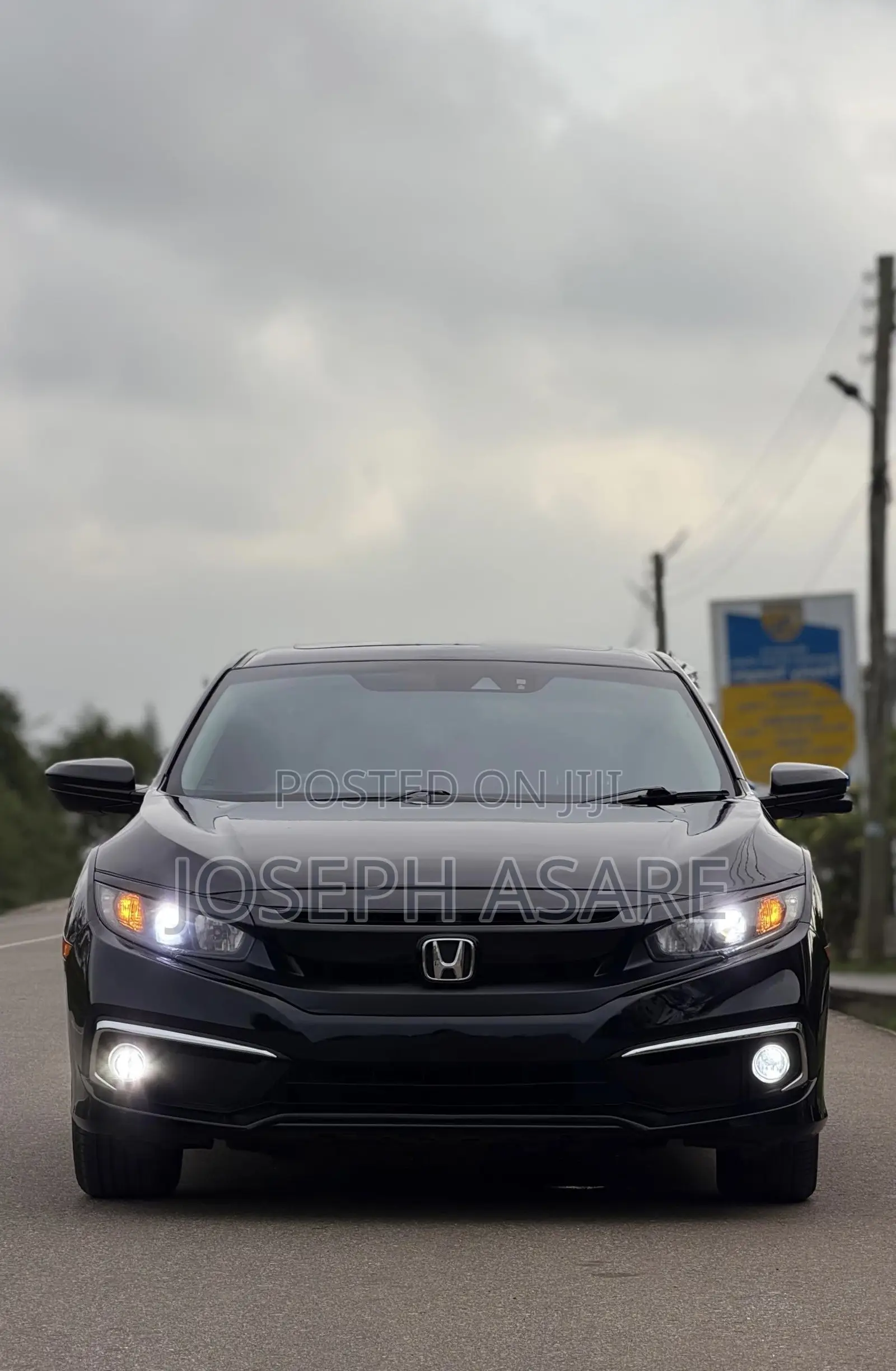 Honda Civic EX Coupe 2019 Black