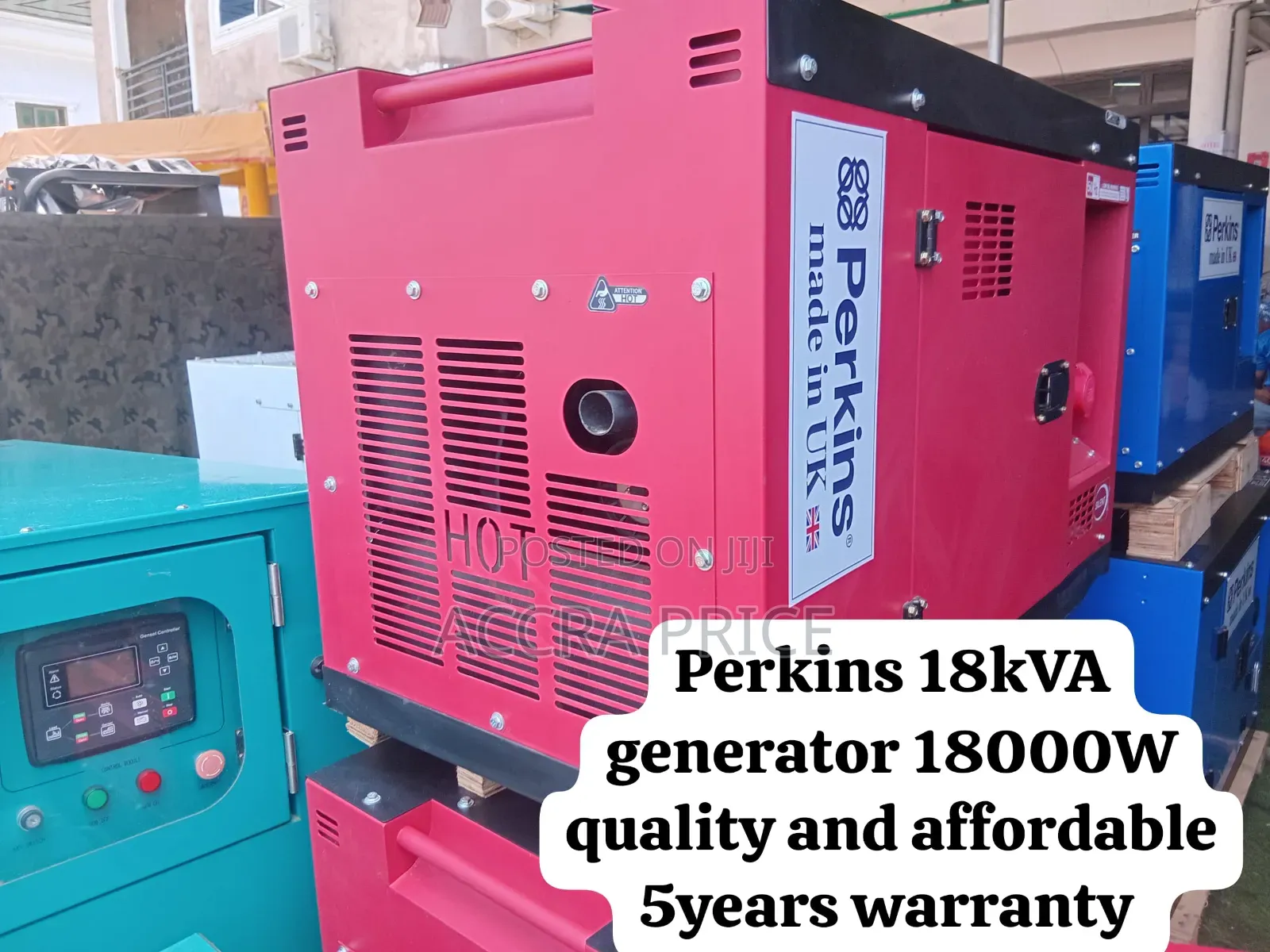 Best-Value Perkins 18kVA Generator for Commercial Power Needs