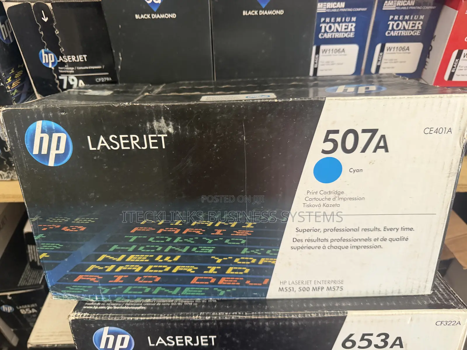 HP 507A Cyan Toner