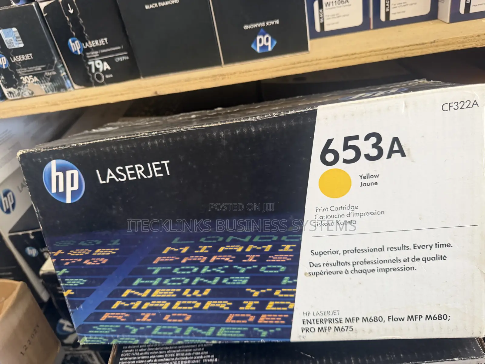 HP 653A Yellow Toner