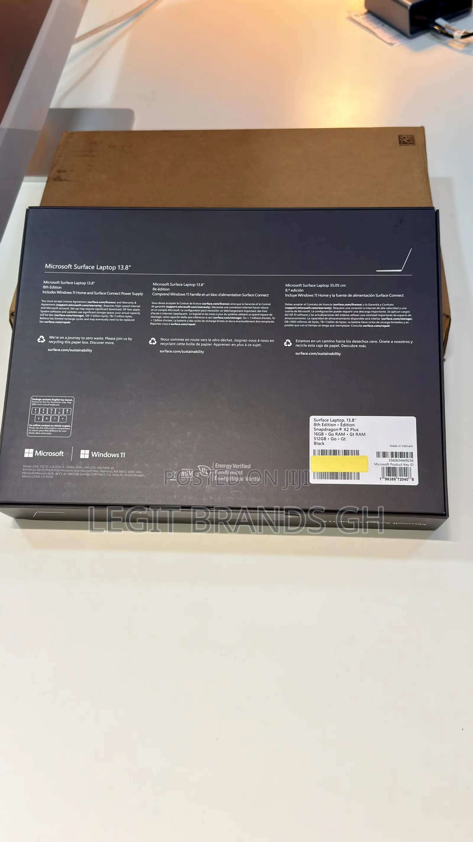 New Microsoft Surface Laptop 8 16GB Qualcomm Snapdragon X Plus 512GB