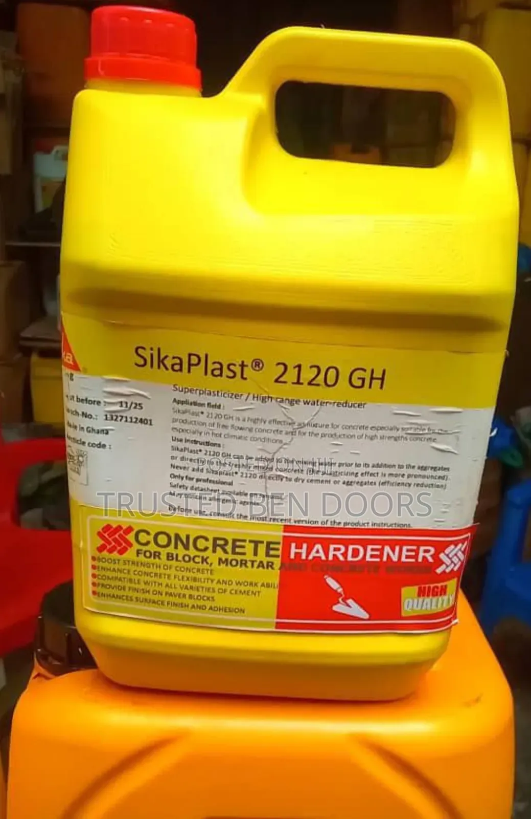 Sikalatex Hardener for Concrete and Mortar Works (5 Litres)
