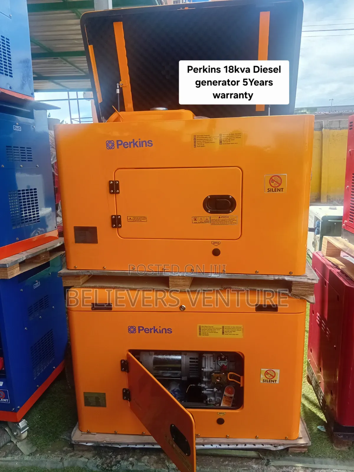 Diesel Generator Perkins 18kVA – Powerful Backup Electricity