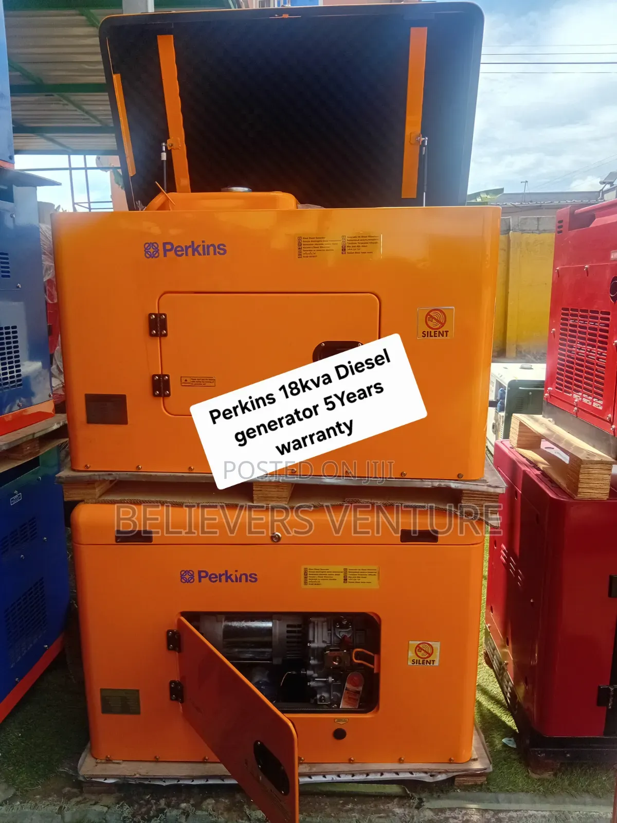 Diesel Generator Perkins 18kVA – Powerful Backup Electricity