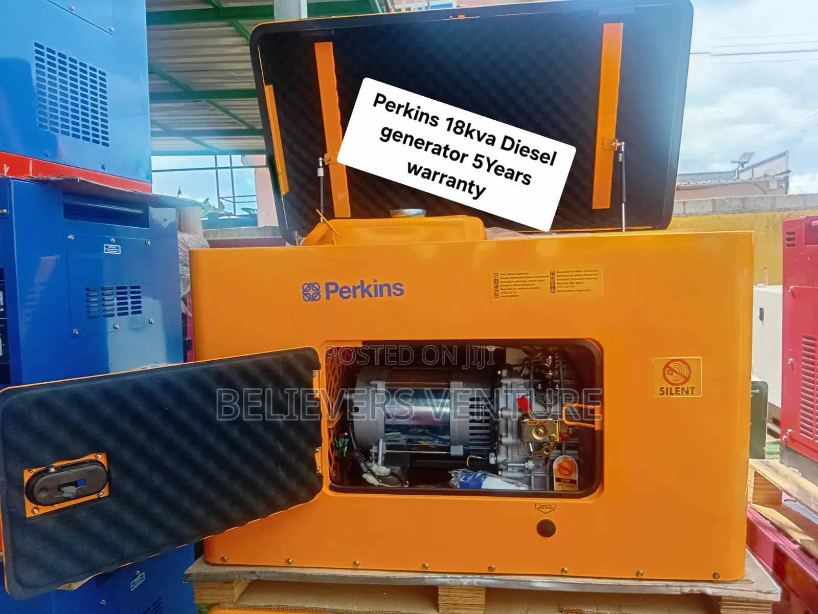 18kVA Diesel Generator by Perkins – Power You Can Depend On