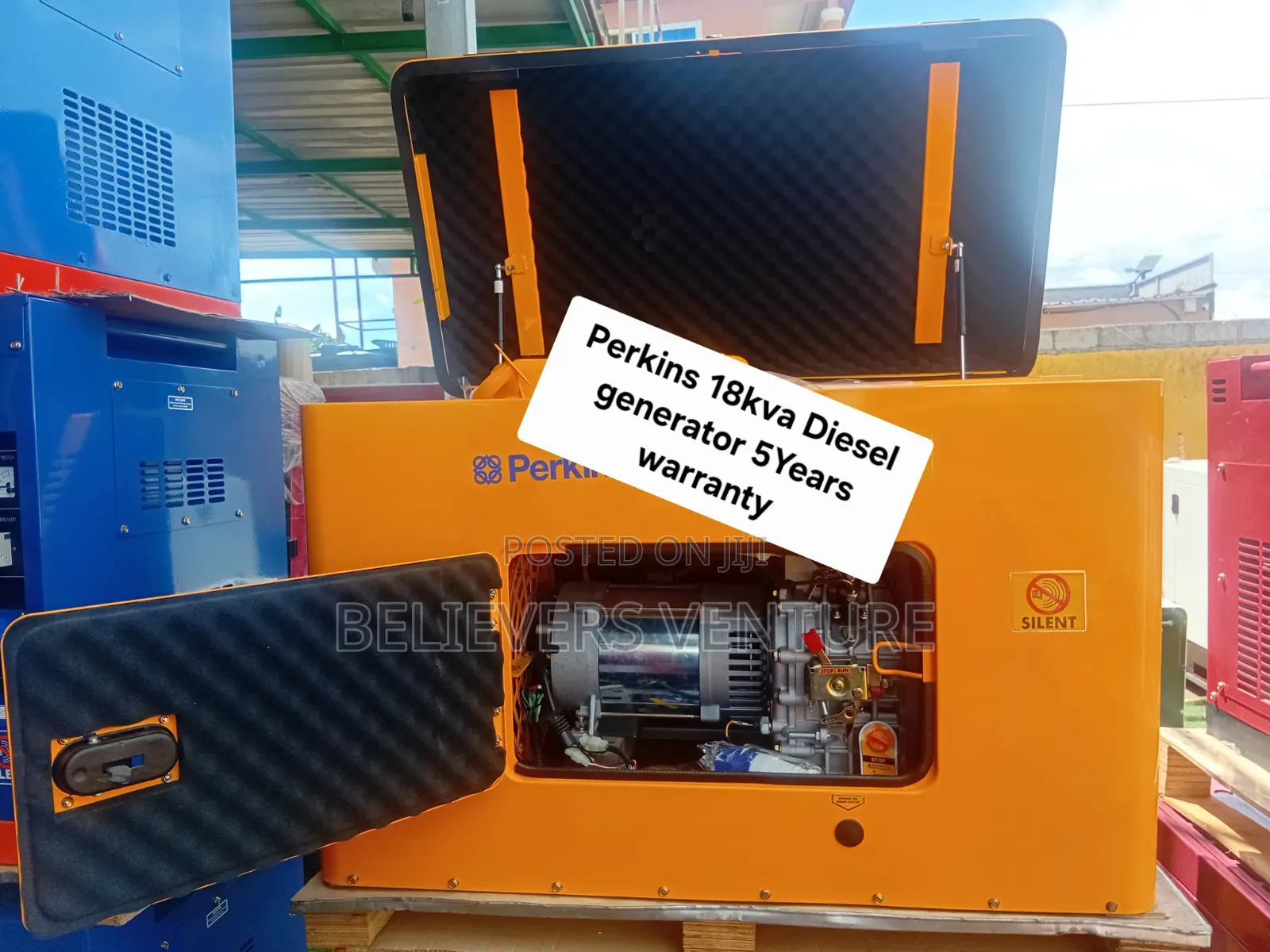 18kVA Diesel Generator by Perkins – Power You Can Depend On