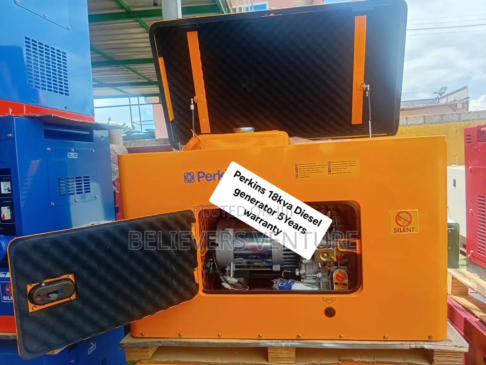 18kVA Diesel Generator by Perkins – Power You Can Depend On