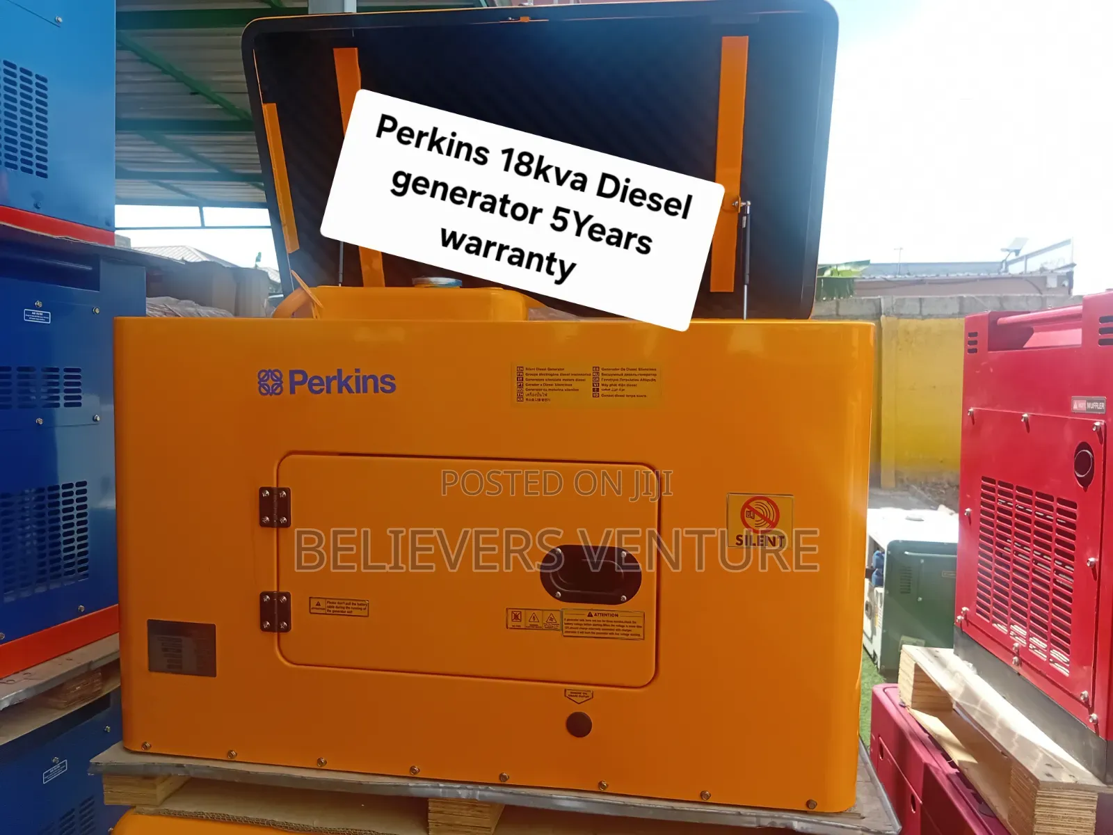 Powerful Perkins 18kVA Diesel Generator – Ready to Power Your Needs