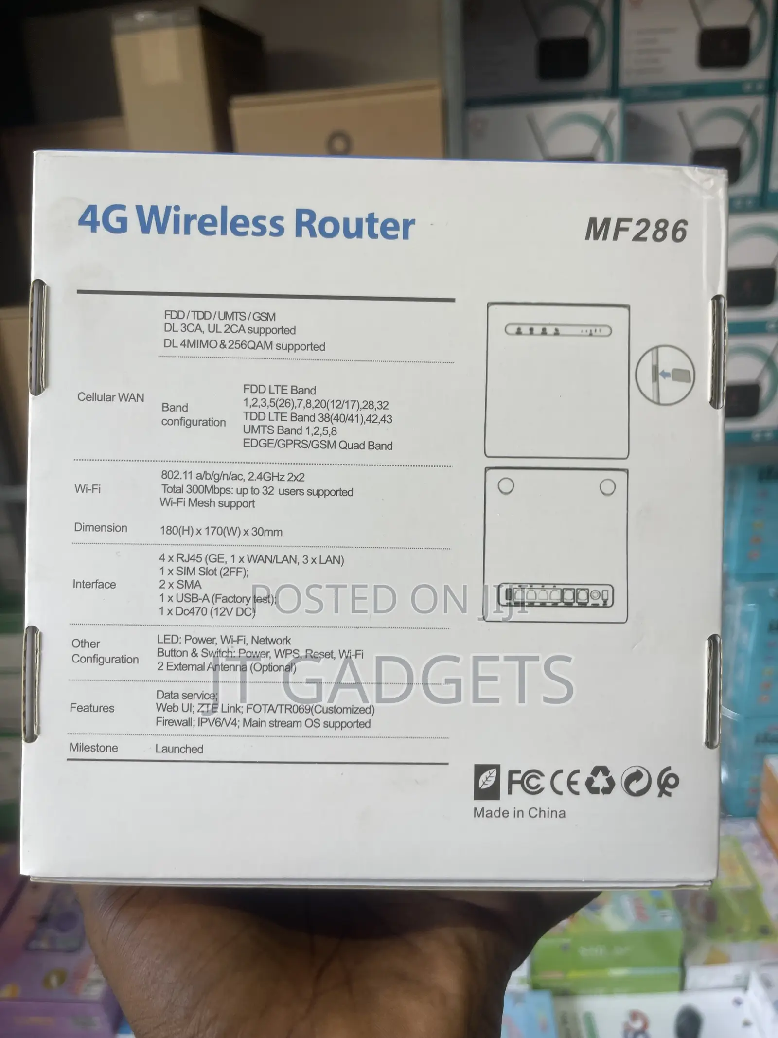 MF286 4G Wireless Router: Fast, Stable & Mesh-Ready