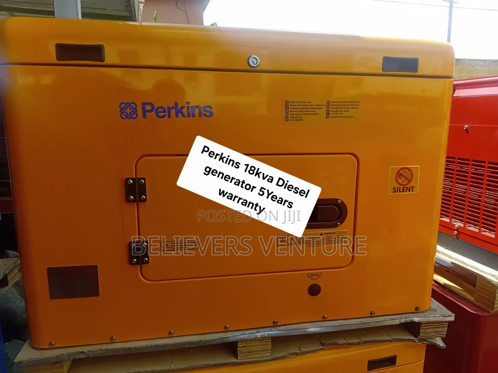 Perkins 18kVA Diesel Generator – Strong, Reliable Power for Every Need
