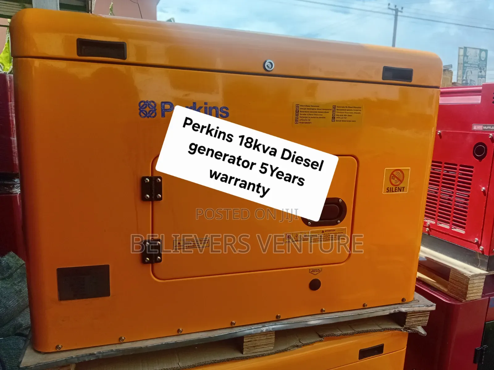 Perkins 18kVA Diesel Generator – Strong, Reliable Power for Every Need