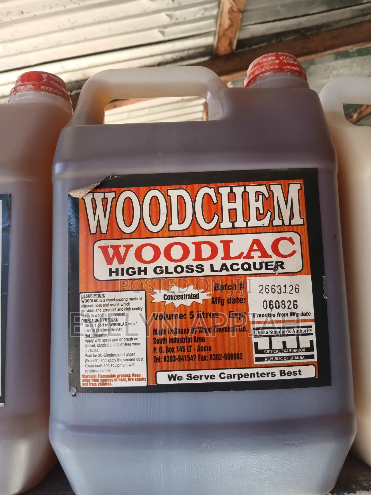 Woodchem Wood Gloss Lacquer