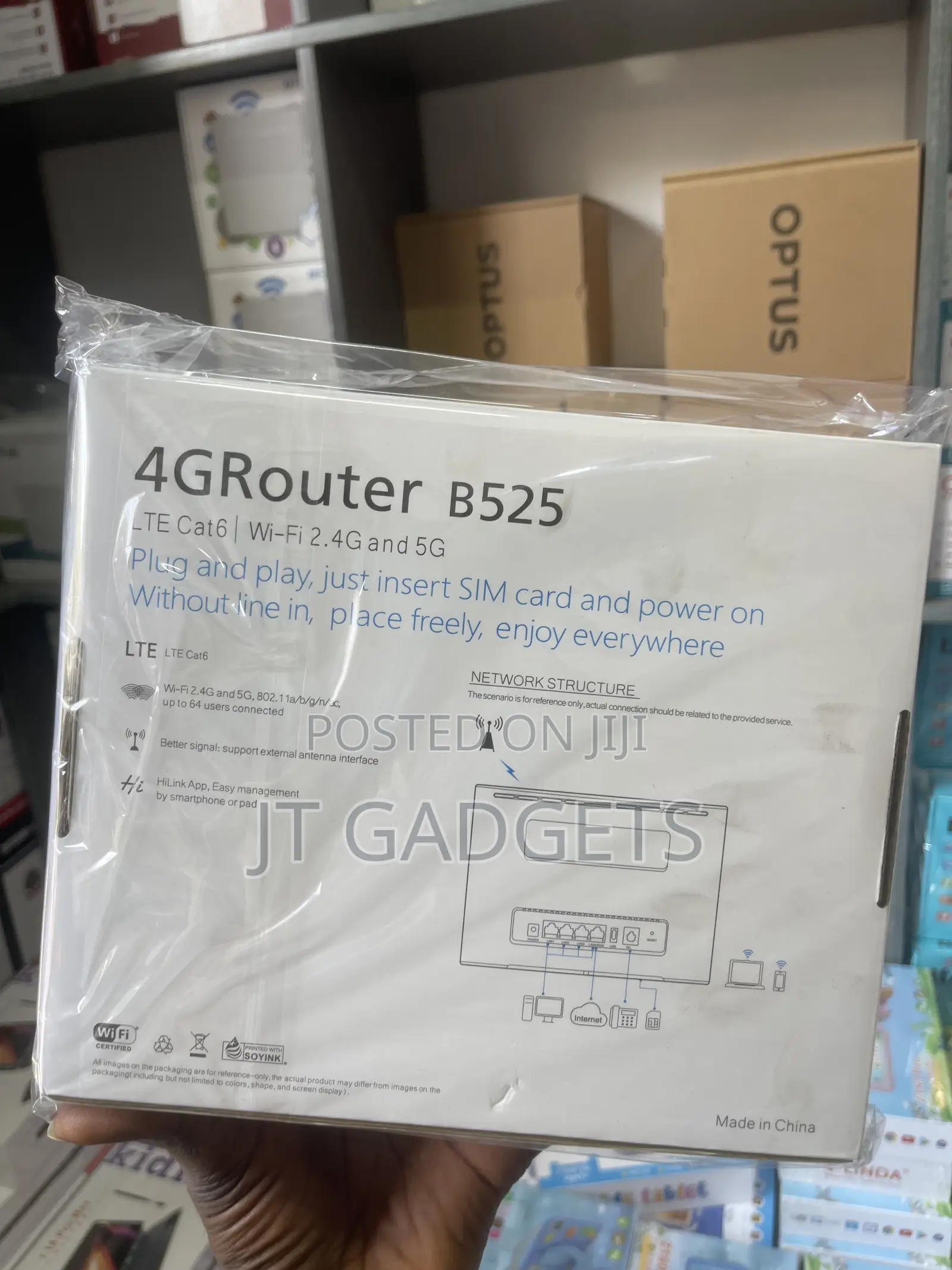 B525 4G LTE Cat6 Dual-Band Router