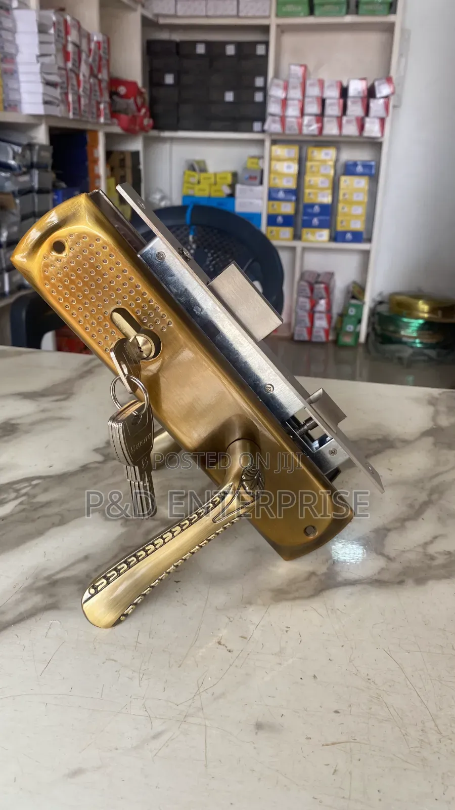 High Quality SUPER BELLOTTI Wooden Door Lock