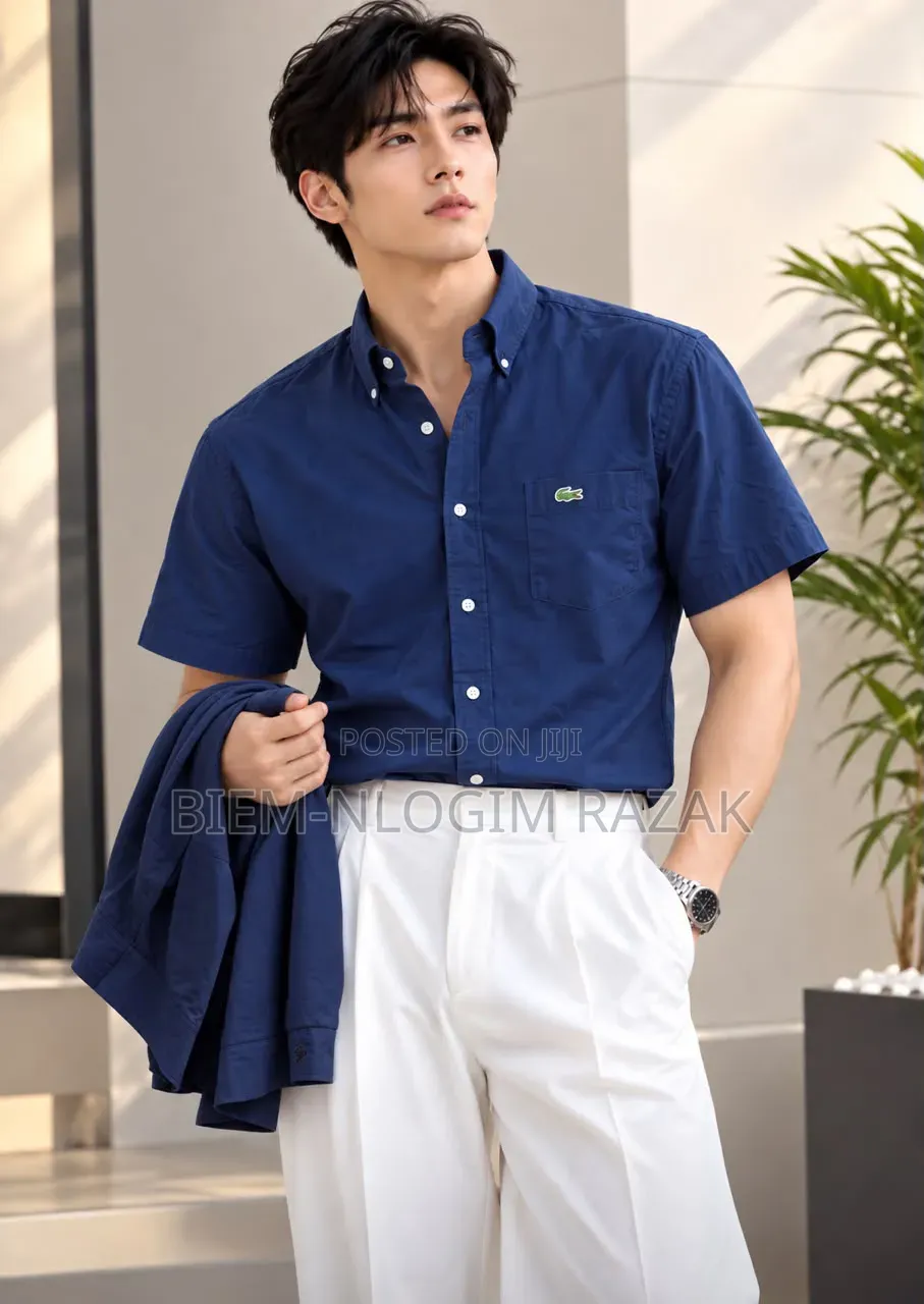 High Quality Lacoste Short Sleeve Shirts Available in Stock