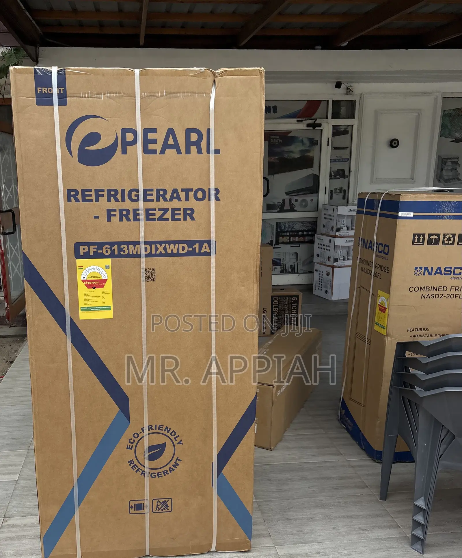 Keep It Fresh,Keep It Cool With Pearl PF-613MDIXWD-1A Fridge(Gray).
