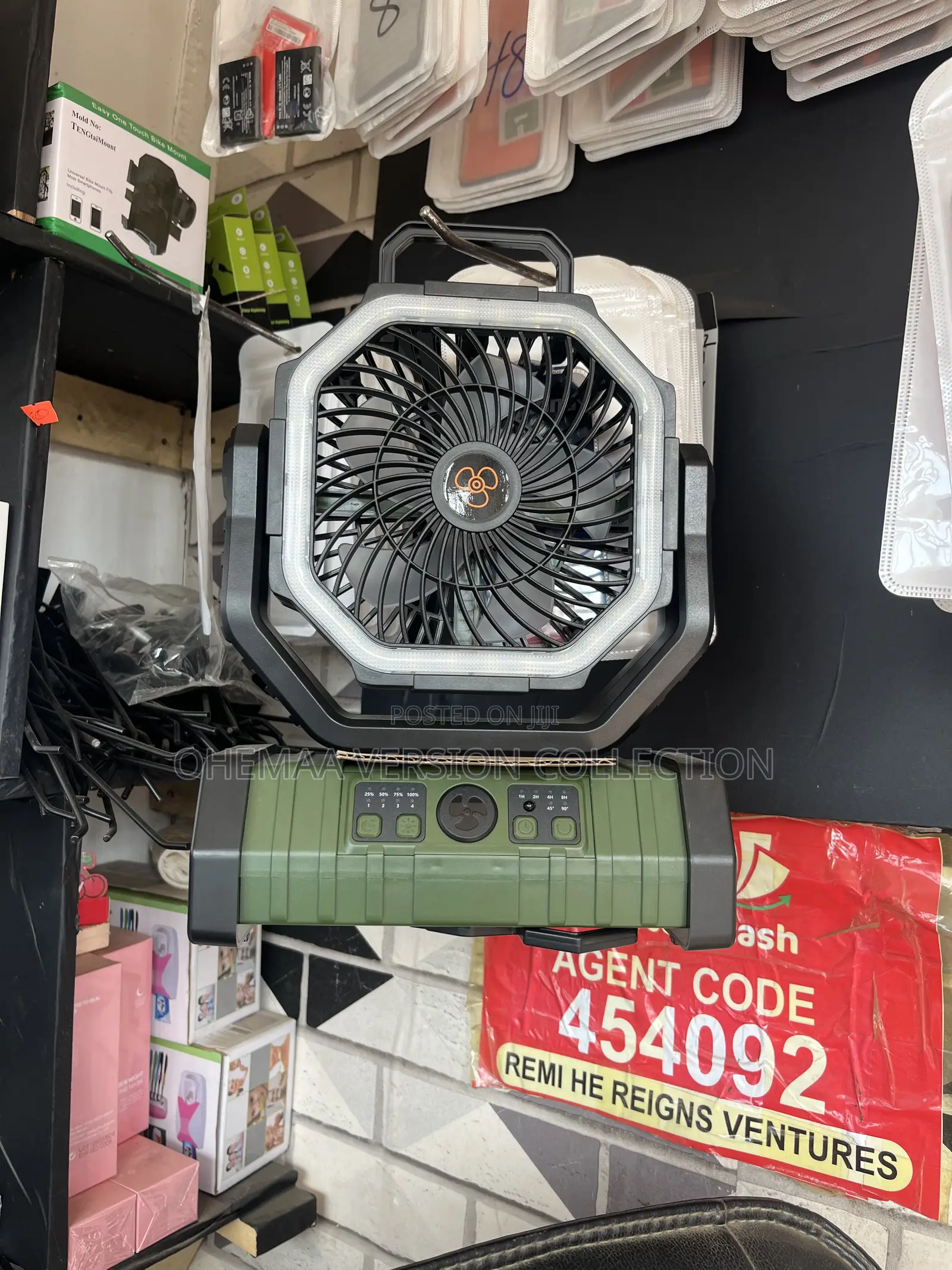 58hrs Rechargeable Outdoor Fan