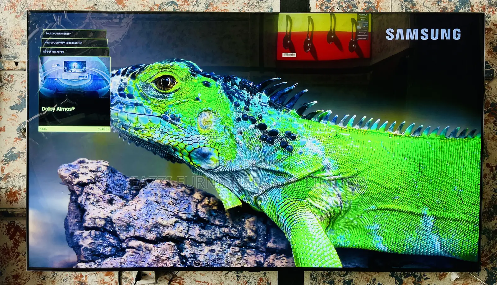 Samsung QLED 75 Inches Vivid Pictures 4k at 120 Hz Gaming TV HDR Uhd TV