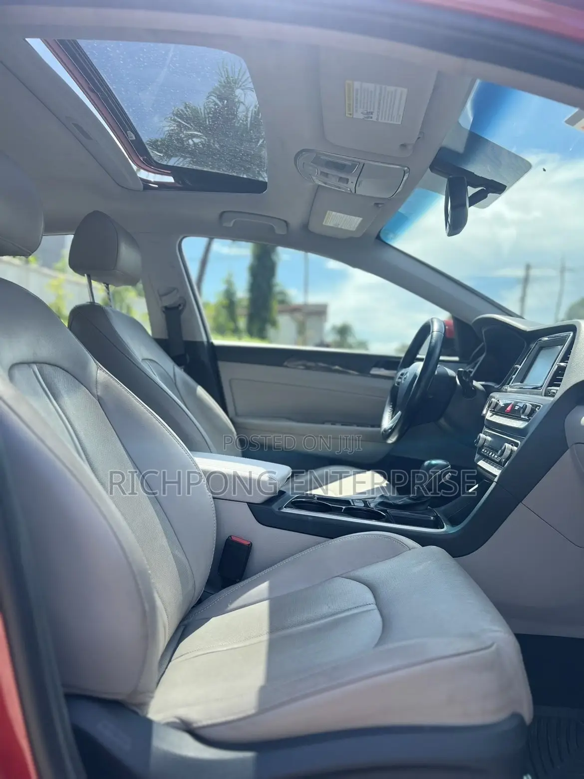 Hyundai Sonata Limited 2018 Red