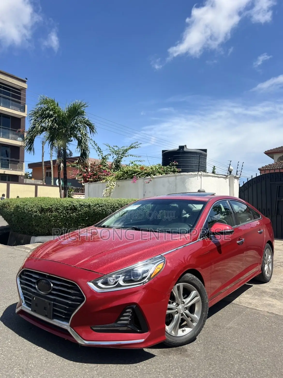 Hyundai Sonata Limited 2018 Red