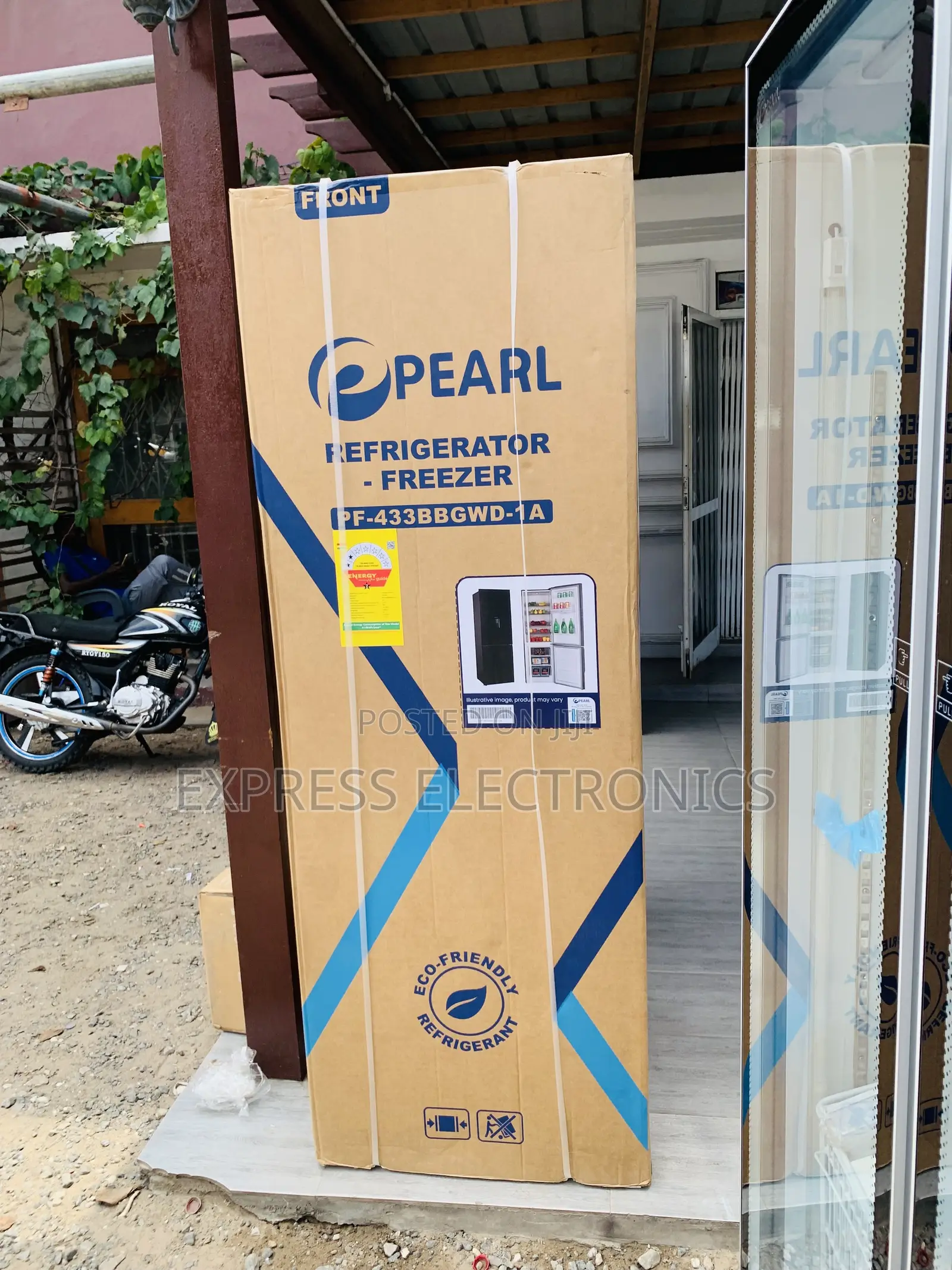 Purchase the New Pearl Double Door Fridge PF-422 309L