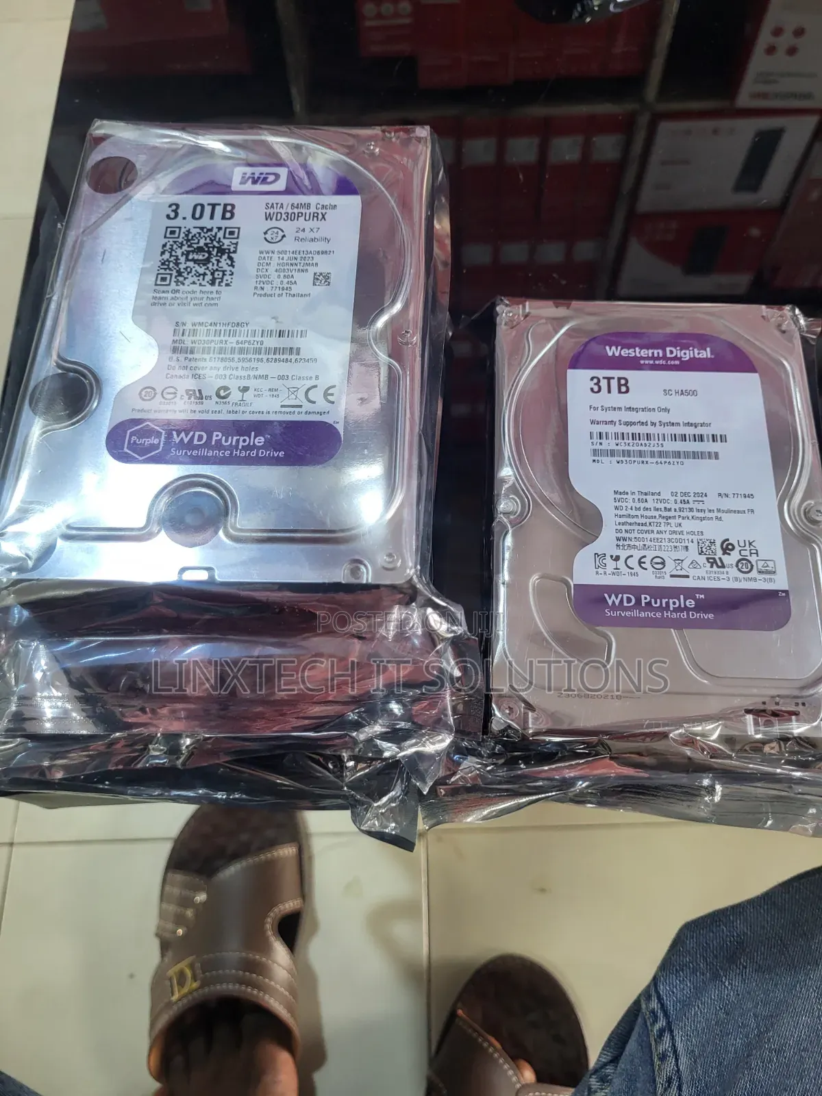 3tb Wd HDD Surveillance Drive