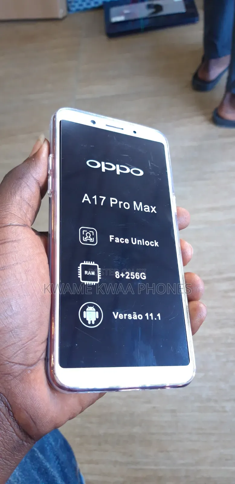 New Oppo A17 128 GB Gold