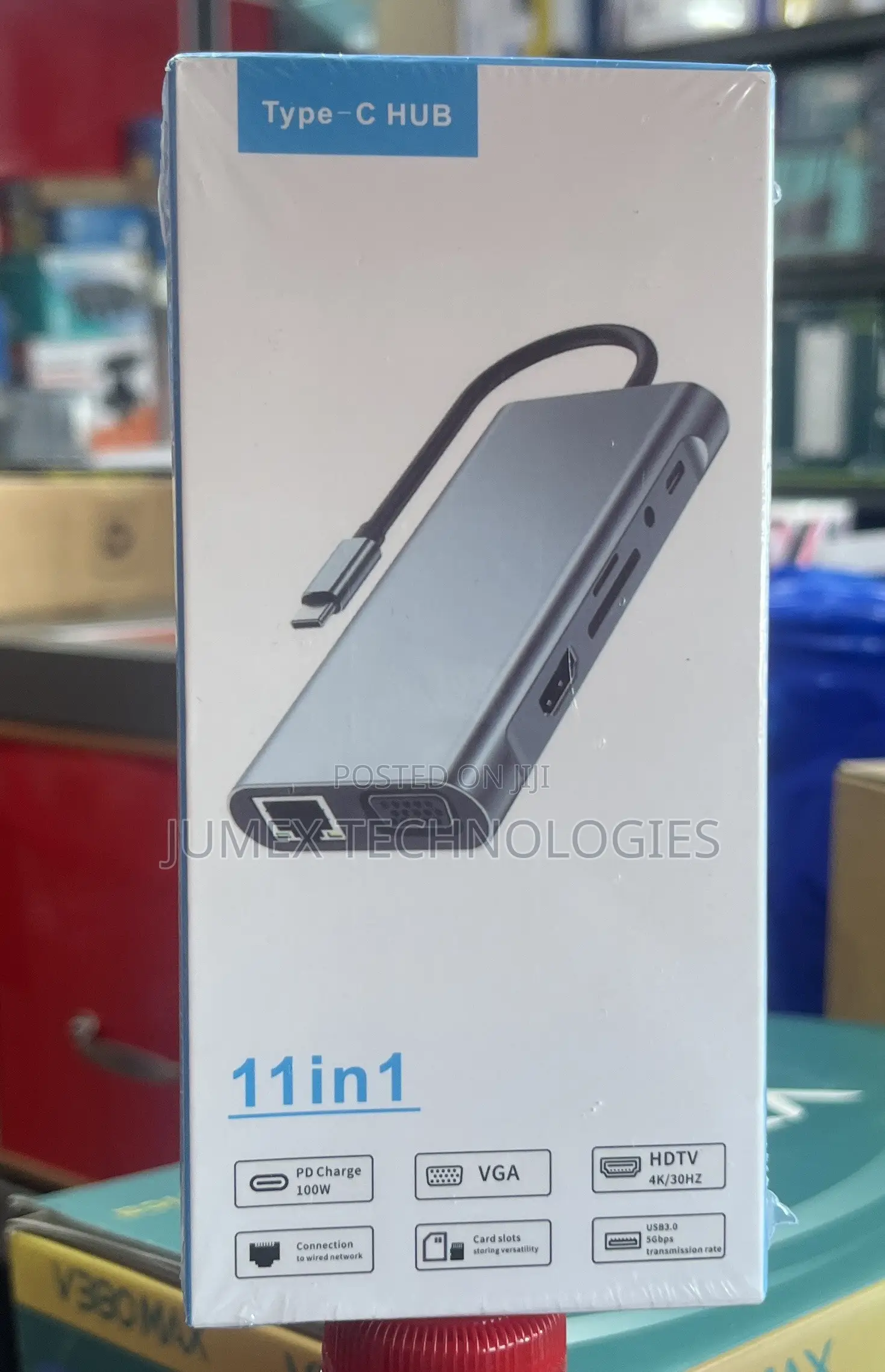TYPE-C to HDTV 11 in 1 All in One Adapter