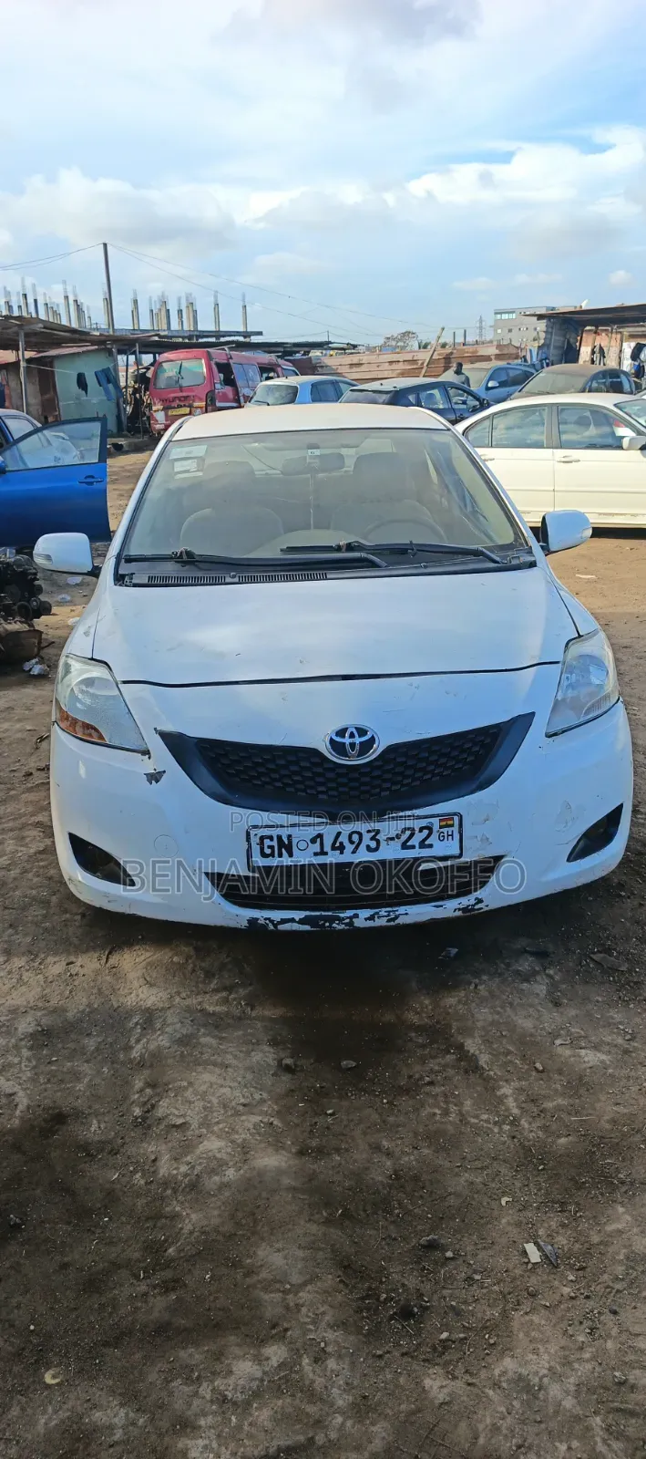 Toyota Belta 2009 White